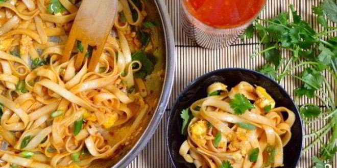 Рецепт лапши под соусом