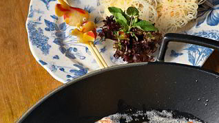 Рецепт Лапши с тигровыми креветками