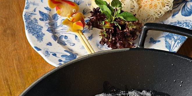 Рецепт лапши с тигровыми креветками