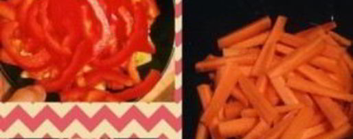 Шаг 1: лапши со свининой в соусе терияки