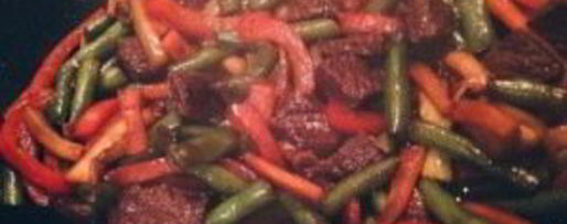 Шаг 4: лапши со свининой в соусе терияки