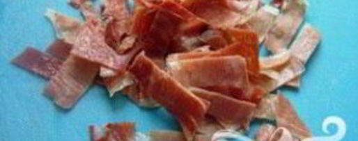 Шаг 3: лапши тальятелле с цукини и ветчиной