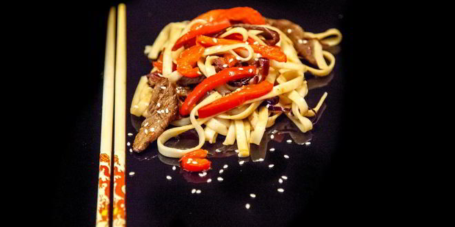 Рецепт лапши удон с говядиной