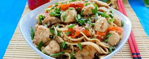 Шаг 13: лапши удон с курицей