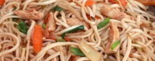 Шаг 2: лапши вок с курицей