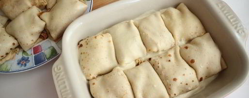 Шаг 16: блинной лазанья с индейкой