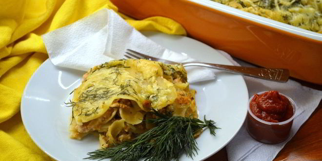 Рецепт домашней лазанья