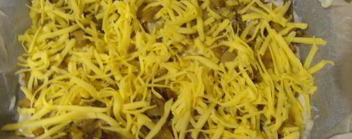 Шаг 6: грибная лазанья