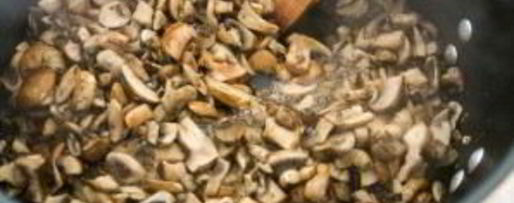 Шаг 1: лазаний грибная