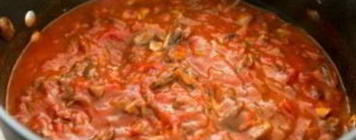 Шаг 3: лазаний грибная