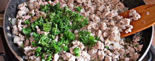 Шаг 1: лазаний из индейки со шпинатом и соусом из тыквы