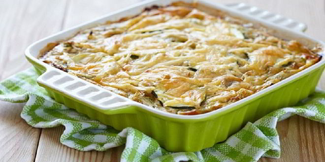 Рецепт лазаний из кабачков
