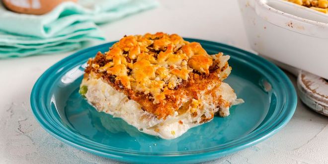 Рецепт лазаний из капусты с белой рыбой