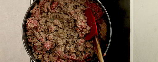 Шаг 2: лазаний классическая с мясом