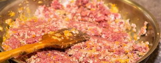 Шаг 2: лазаний мясная