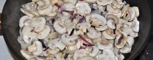 Шаг 1: лазаний с фаршем и грибами