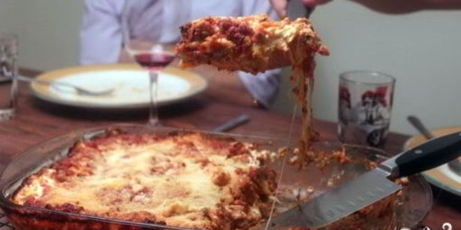 Рецепт лазаний с фаршем и моцареллой