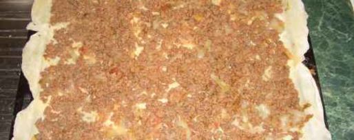 Шаг 44: лазаний с фаршем и соусом бешамель