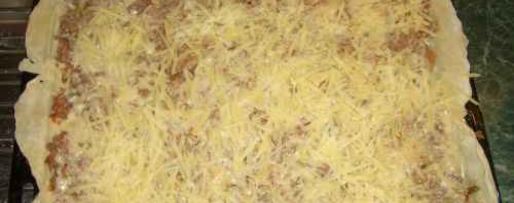 Шаг 46: лазаний с фаршем и соусом бешамель