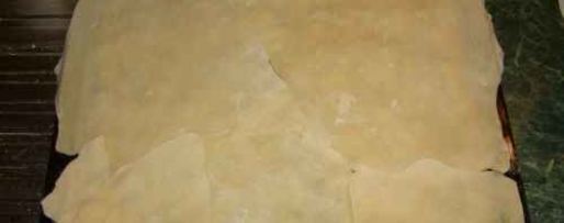 Шаг 48: лазаний с фаршем и соусом бешамель