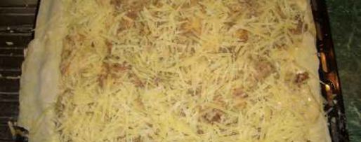 Шаг 49: лазаний с фаршем и соусом бешамель