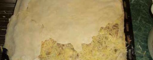 Шаг 50: лазаний с фаршем и соусом бешамель