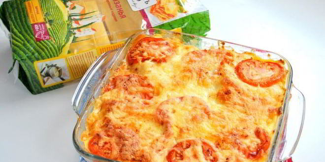 Рецепт лазаний с форелью