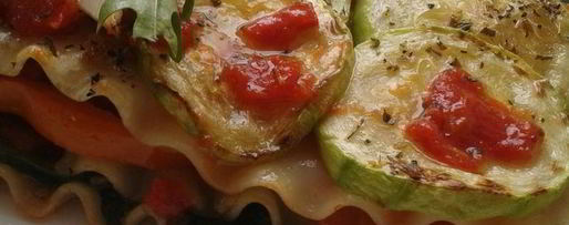 Шаг 9: лазаний с кабачками, шпинатом и сладким перцем