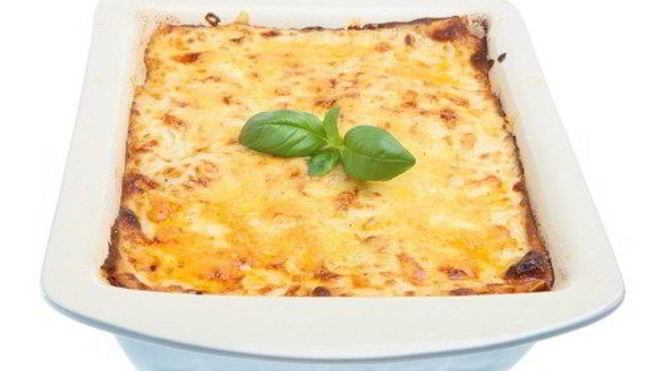 Рецепт Лазаний с курицей, белыми грибами, грюйером и белым вином