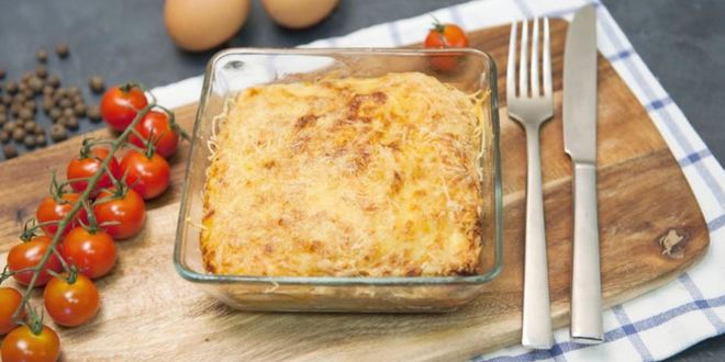 Рецепт лазаний с лососем