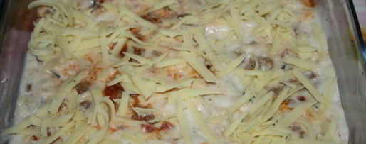 Шаг 13: лазаний с мясным фаршем и базиликом