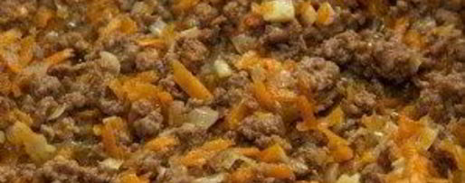 Шаг 5: лазаний с мясом