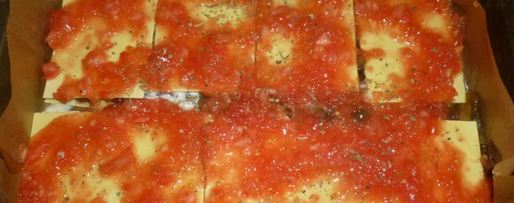 Шаг 4: лазаний с опятами