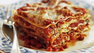 Рецепт Лазаний с овощами с сыром