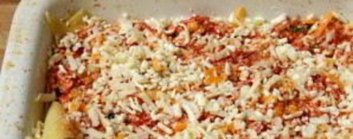 Шаг 1: лазаний с помидорами и сыром