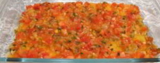 Шаг 12: лазаний с помидорами, сыром и ветчиной