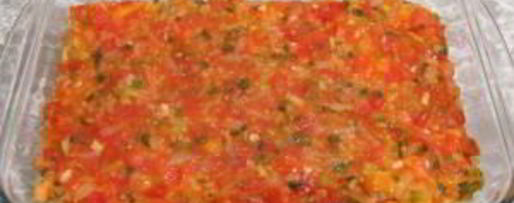 Шаг 17: лазаний с помидорами, сыром и ветчиной