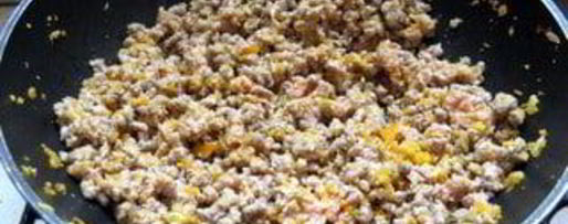 Шаг 2: лазаний с рагу