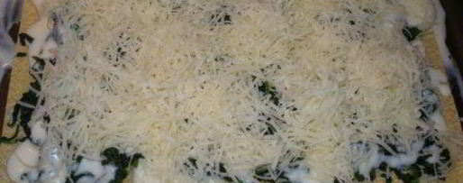 Шаг 7: лазаний с семгой и шпинатом