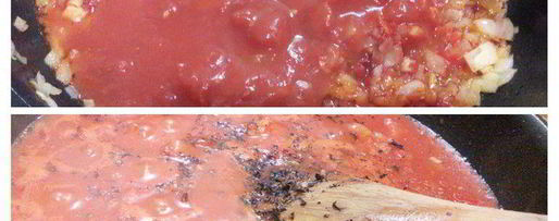 Шаг 1: лазаний с тунцом арабиата