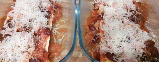 Шаг 4: лазаний с тунцом арабиата