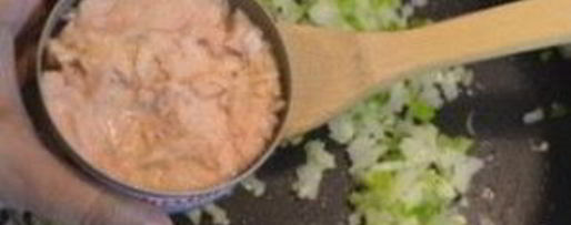 Шаг 2: лазаний с тунцом