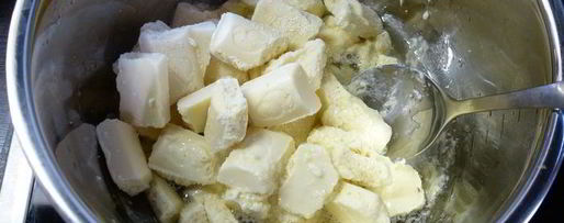 Шаг 1: лазаний с творогом и малиной