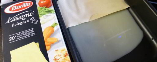 Шаг 3: лазаний с творогом и малиной