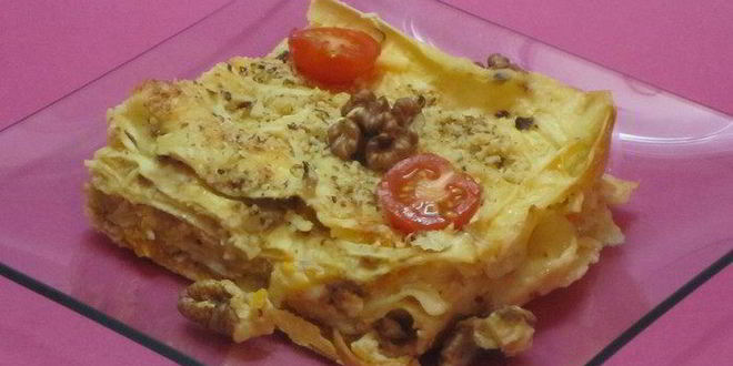 Рецепт лазаний с тыквой