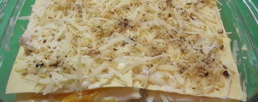 Шаг 11: лазаний с тыквой