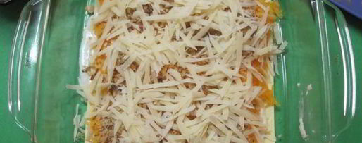 Шаг 9: лазаний с тыквой