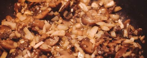 Шаг 2: лазаний сырная с грибами