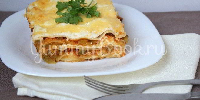 Рецепт лазаний творожно-овощная