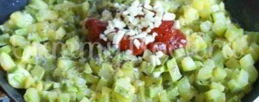 Шаг 1: лазаний творожно-овощная